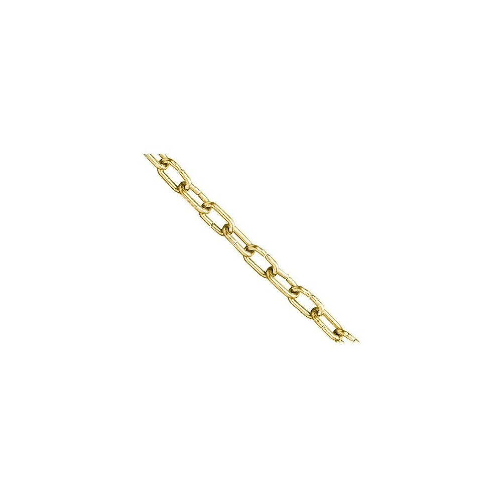 Faithfull FAICHCC1610B Clock Chain Polished Brass 1.6mm x 10m