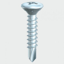 TIMco 141Z Self Drill PVC Friction Screw BZP 4.8 x 16mm Box of 1,000