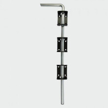 TIMco DDB12BB garage faldbolt sort 12 tommer