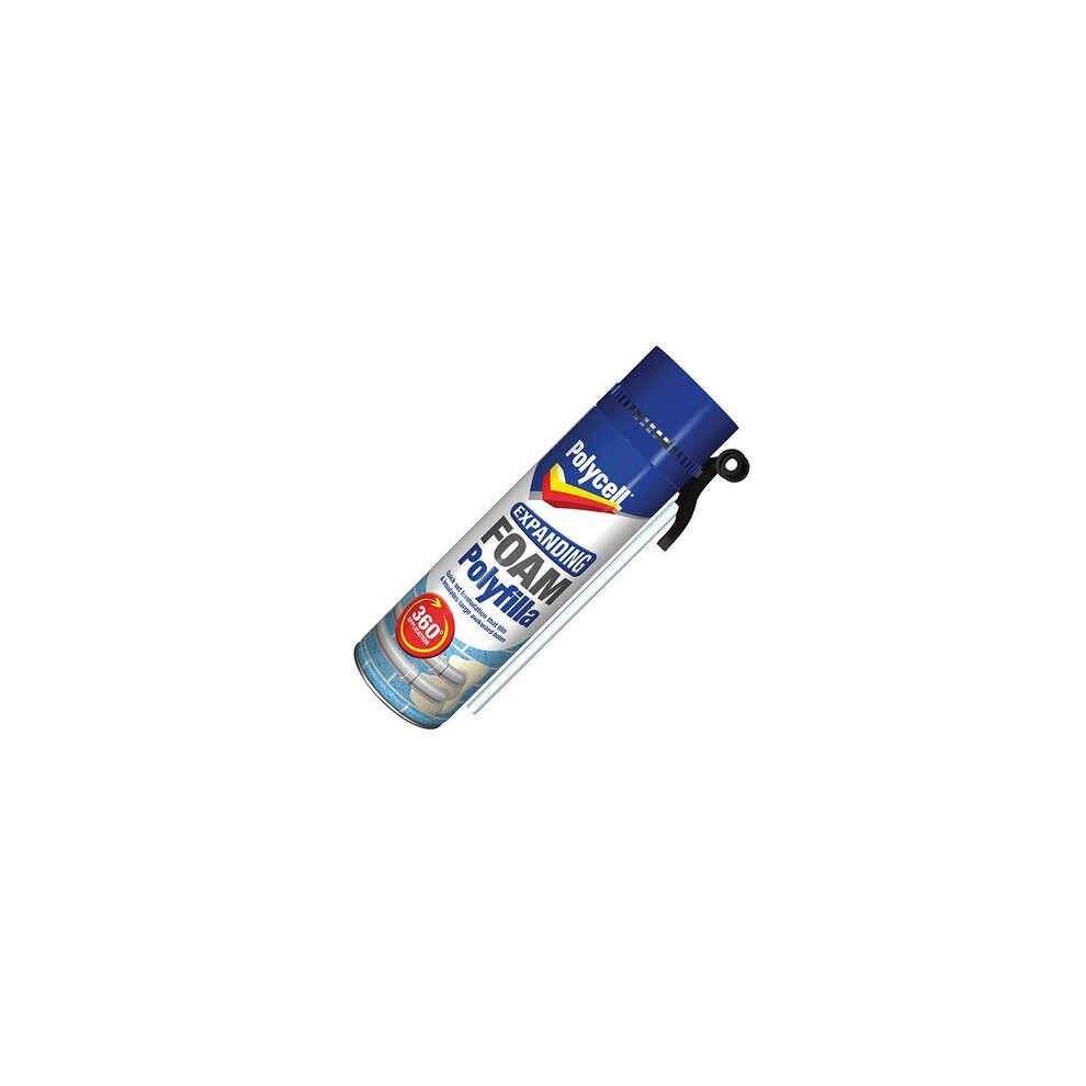 Polycell 5084932 Expanding Foam Filler 500ml