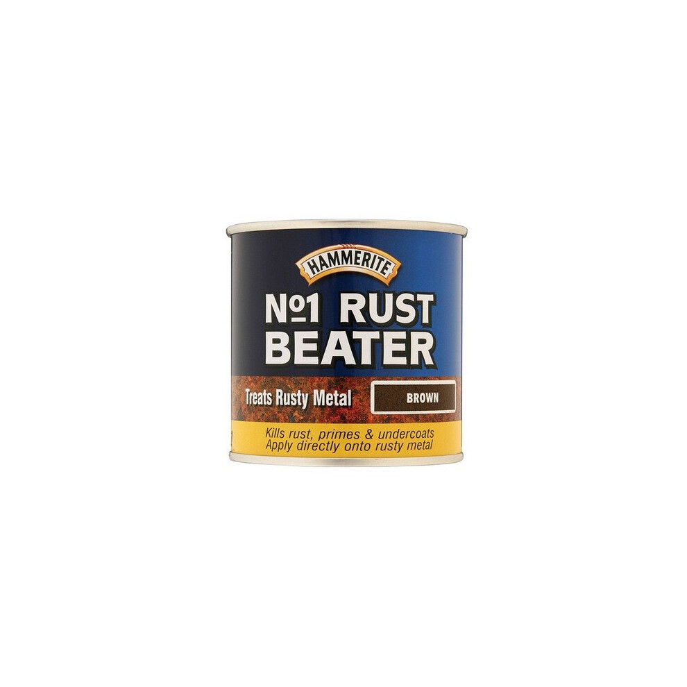 Hammerite NO1DB250 No.1 Rust Beater Paint Dark Brown 250ml