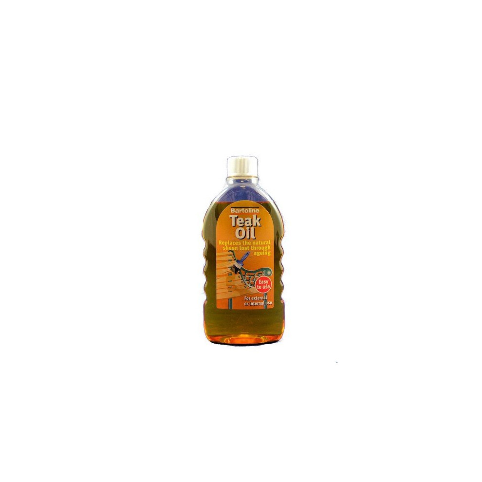 Bartoline 26214940 Teak Oil Bottle 500ml