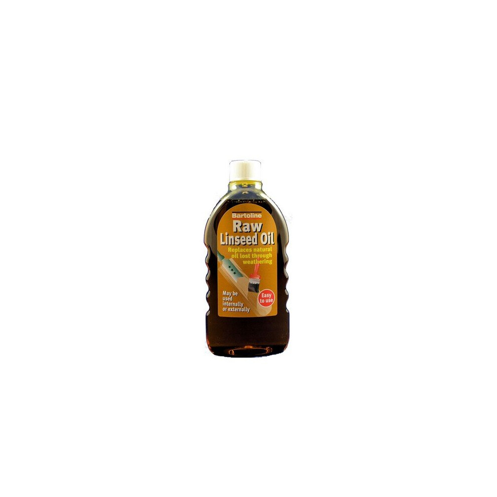 Bartoline 26444940 Raw Linseed Oil 500ml