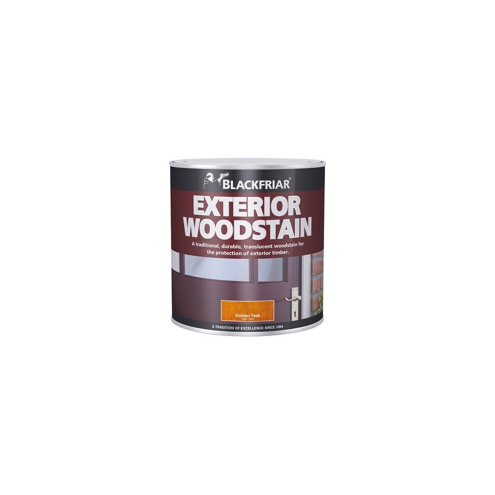 Blackfriar BF0010001E1 Traditional Exterior Woodstain Golden Teak 500ml