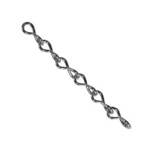 Faithfull FAICHJCUT16Z Jack Chain Zinc Plated 1.6mm x 2.5m