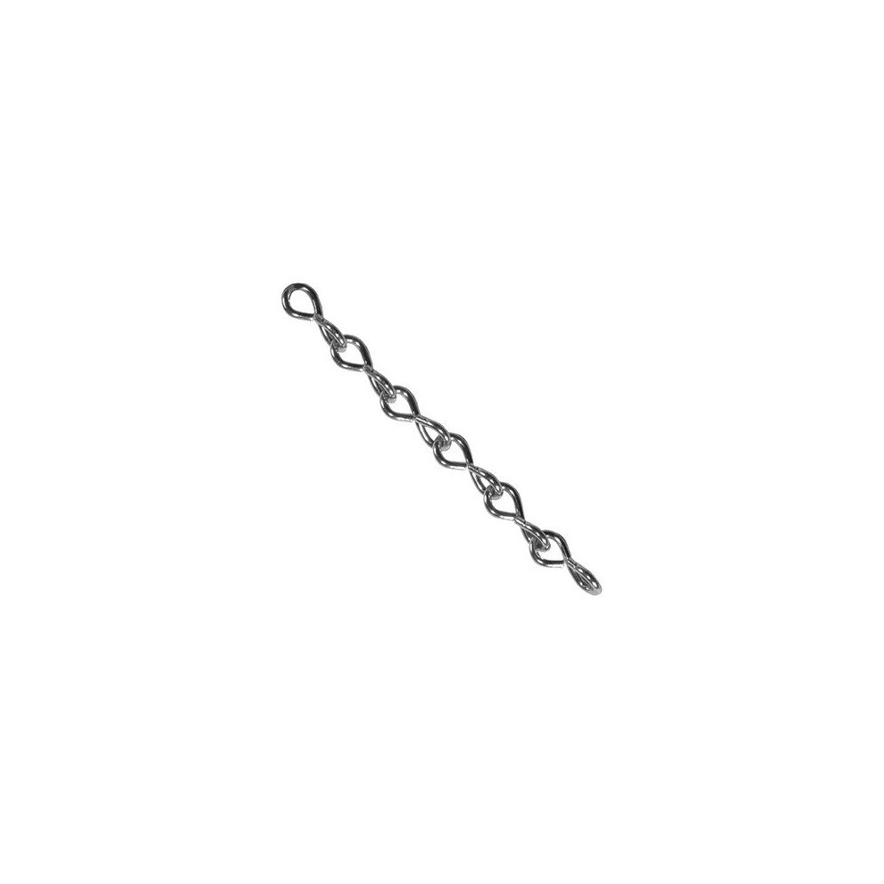 Faithfull FAICHJCUT16Z Jack Chain Zinc Plated 1.6mm x 2.5m