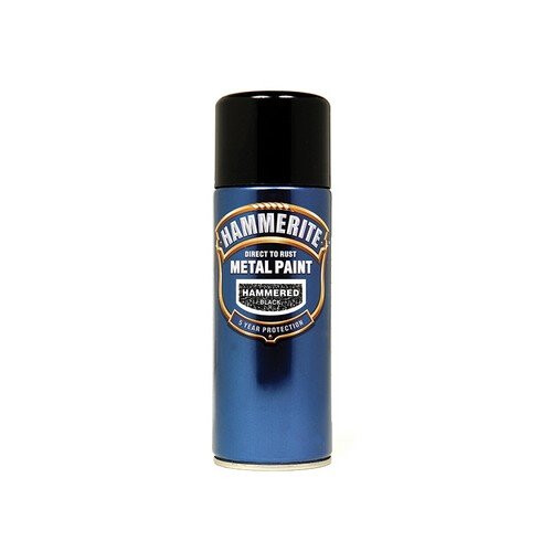 Hammerite Hammerite HFBLAERO Direct to Rust Hammered Finish αεροζόλ μαύρο 400ml
