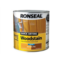 Ronseal Woodstain Quick Dry Satin Natural Pine 2.5L (RSLQDWSNP25L)