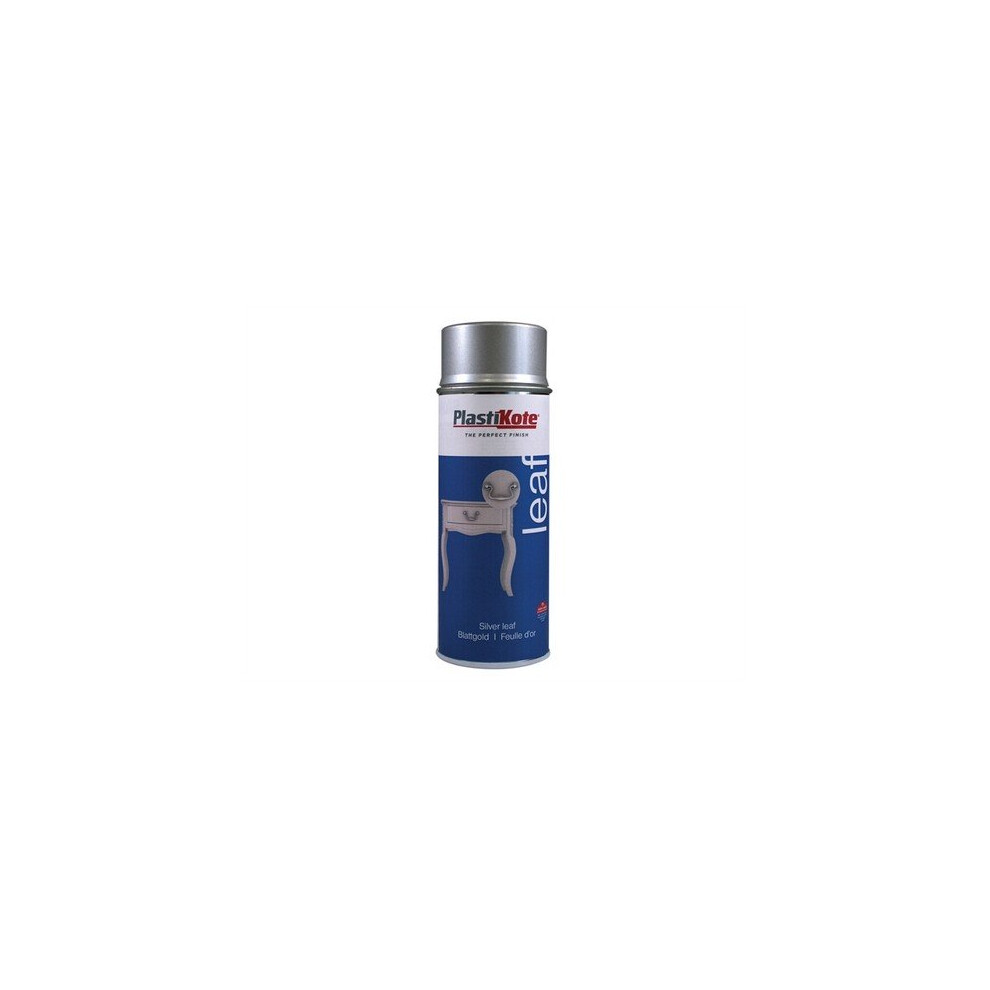 Plasti-kote PKT27111 Leaf Spray Silver 400ml