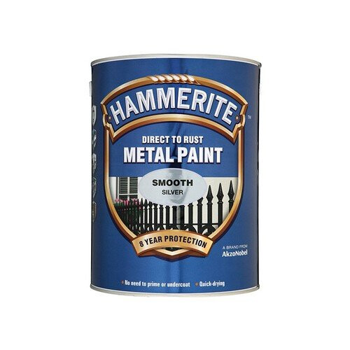 Hammerite SFW250 Direct to Rust Smooth Finish Metal Paint White 250ml on OnBuy