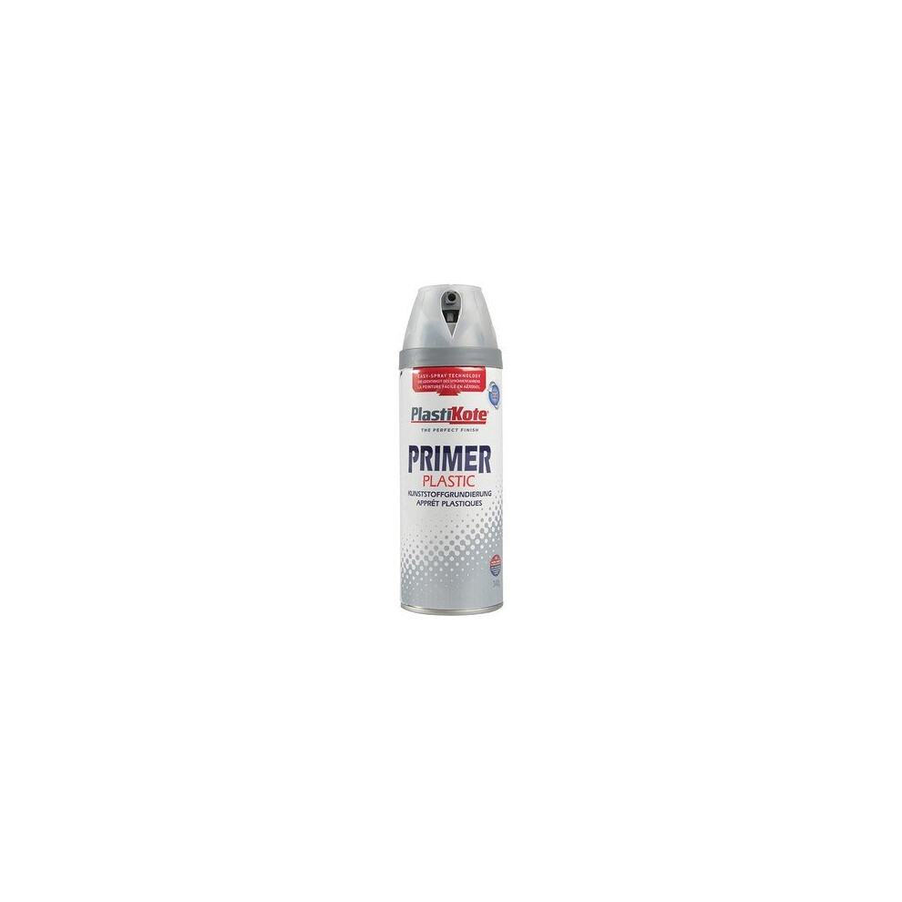 Plasti-Kote PKT25606 Twist & Spray Plastic Primer 400ml