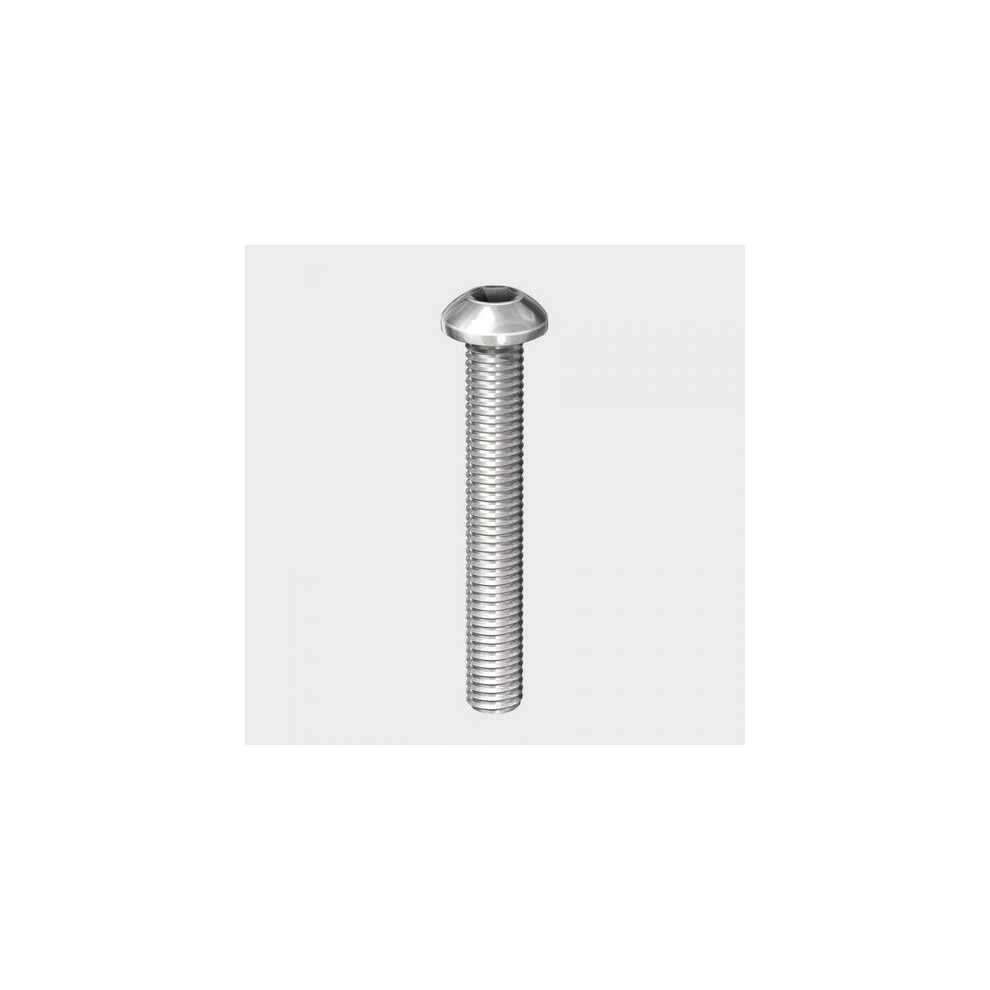 Timco 612Butssx Socket Button Screws Ss 6.0 X 12Mm Bag Of 10 5055893341872