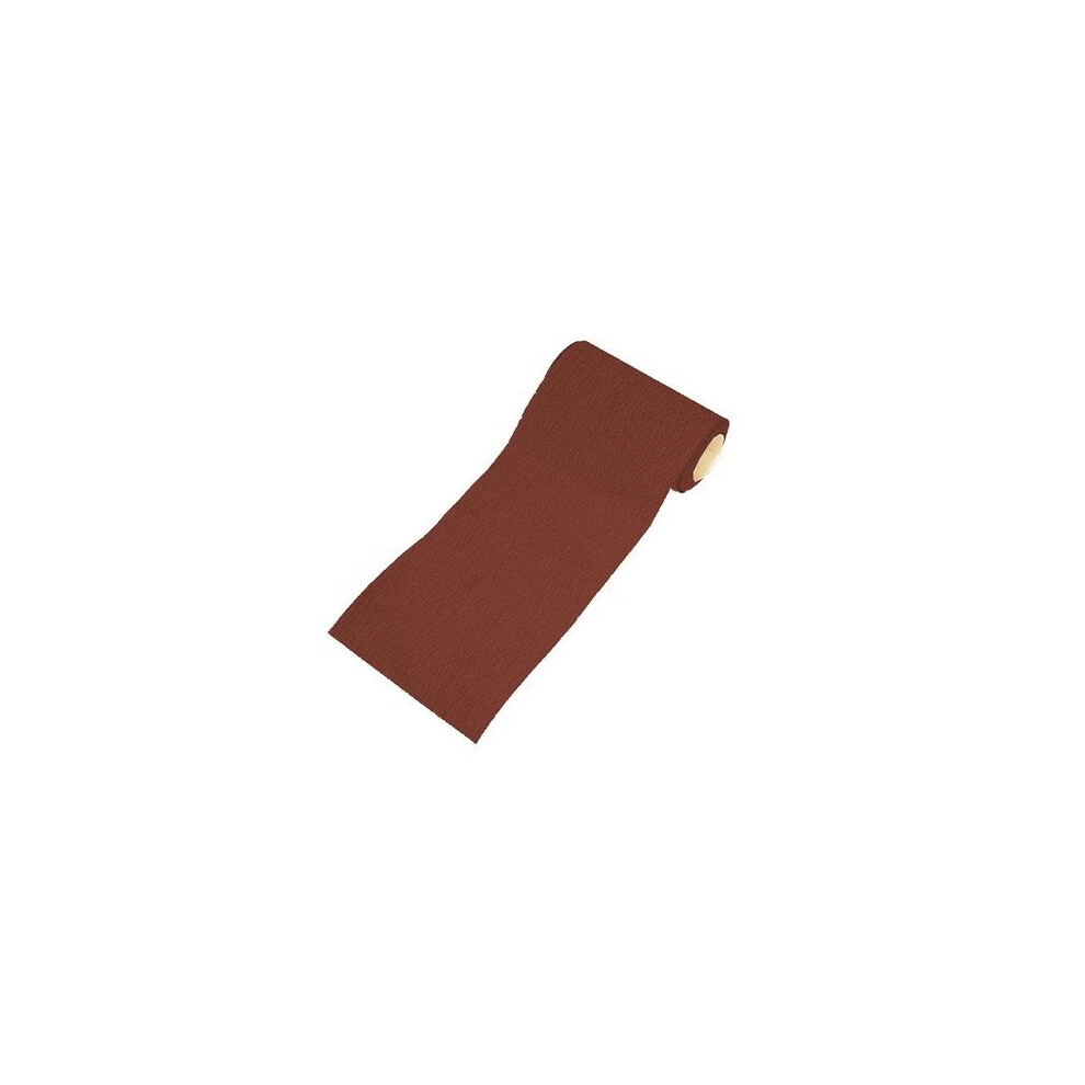 Faithfull FAIAR540R Aluminium Oxide Sanding Paper Roll Red Heavy-Duty 115mm x 5m 40g