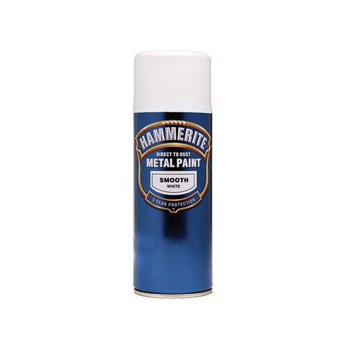 Hammerite Hammerite SFWAERO Direct to Rust Smooth Finish Spuitbus Wit 400ml