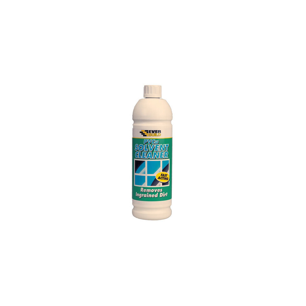 Everbuild PVCU Solvent Cleaner 1 Litre