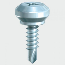 TIMco 241Z Weather Bar Self Drill Screw BZP 4.0 x 13mm Box of 1,000
