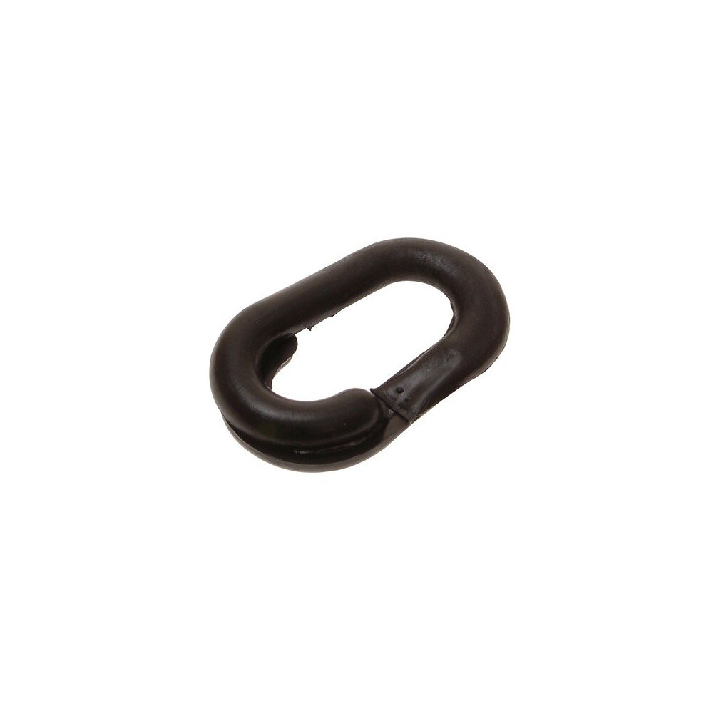 Faithfull FAICHPJLB Plastic Joining Links 8mm Black (Pack of 4)