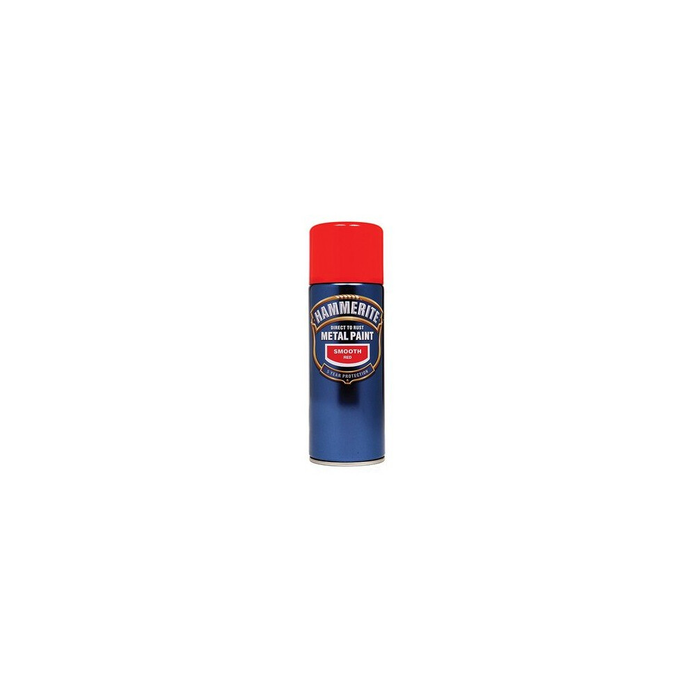 Hammerite SFBLAERO Direct to Rust Smooth Finish Aerosol Black 400ml