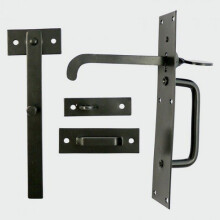 TIMco SLMBP Suffolk Latch Medium Black