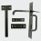 TIMco TIMco SLMBP Suffolk Latch Medium Black 1