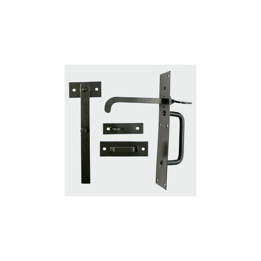 TIMco SLMBP Suffolk Latch Medium Black