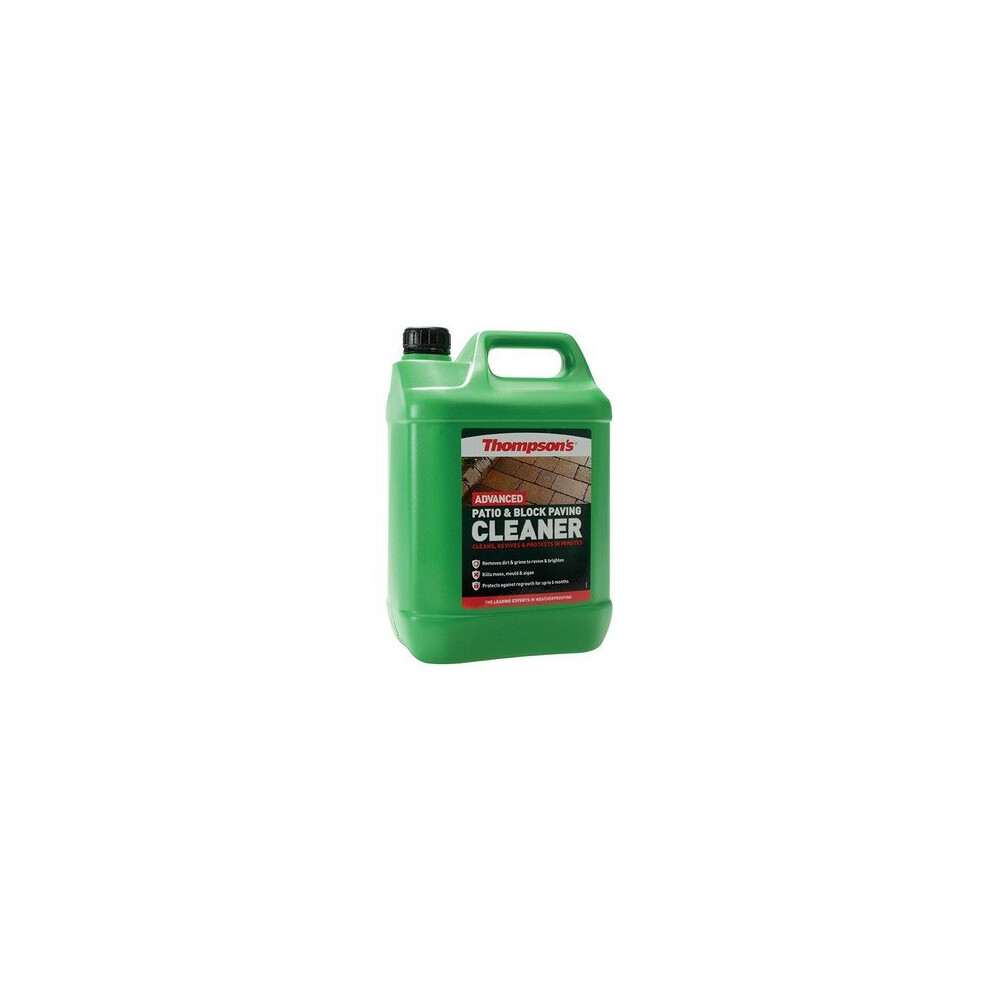 Ronseal 36784 Patio & Block Paving Cleaner Protect 5 Litre