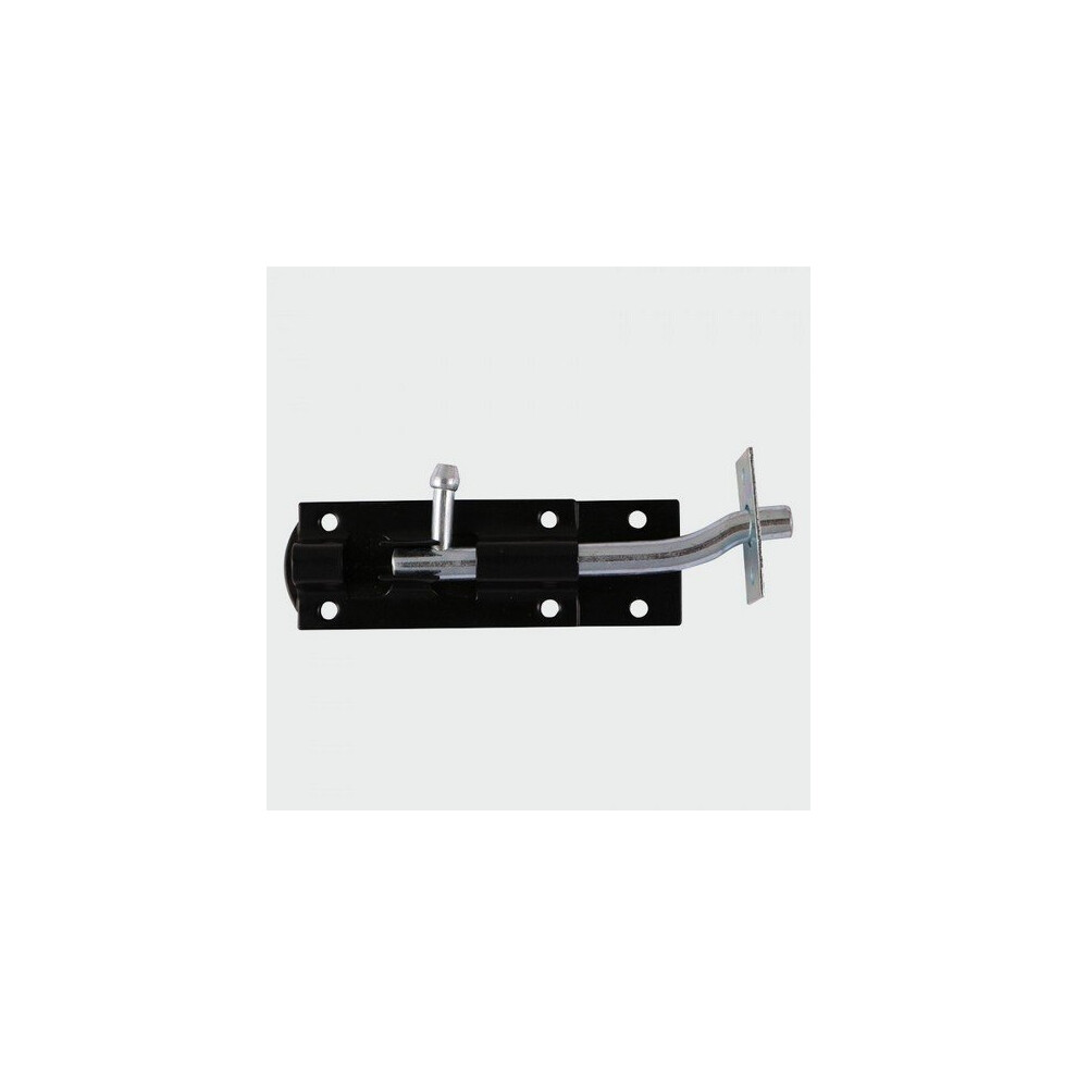 Timco Tbn8bp Necked Tower Bolt Black 5055893366462