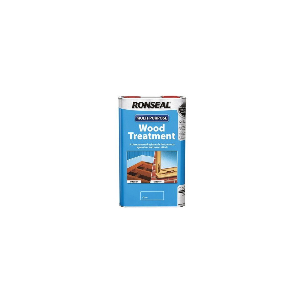 Ronseal 37648 Multi Purpose Wood Treatment 5 Litre