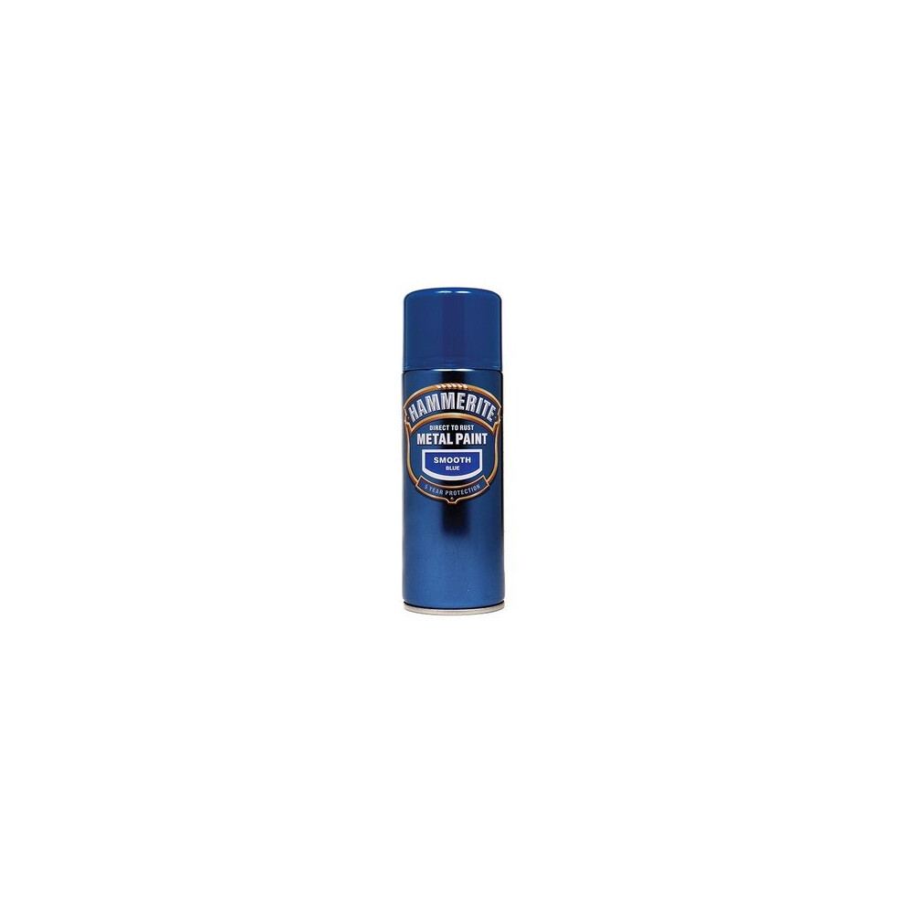 Hammerite SFBAERO Direct to Rust Smooth Finish Aerosol Blue 400ml