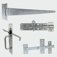 TIMco 427635 Side Gate Suffolk Kit Galv 18"