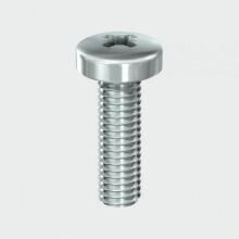 TIMco 4016PPM Maskinskrue PZ2 Panhoved BZP M4 x 16 mm Æske med 100 stk