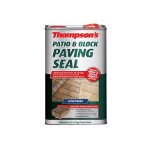 Ronseal 36313 Patio & Block Paving Seal Satin 5 Litre Seals & Protects Paving, Resists Dirt, Oils & Chemicals, Biocide Against Moss (RSLPBPSS5L)