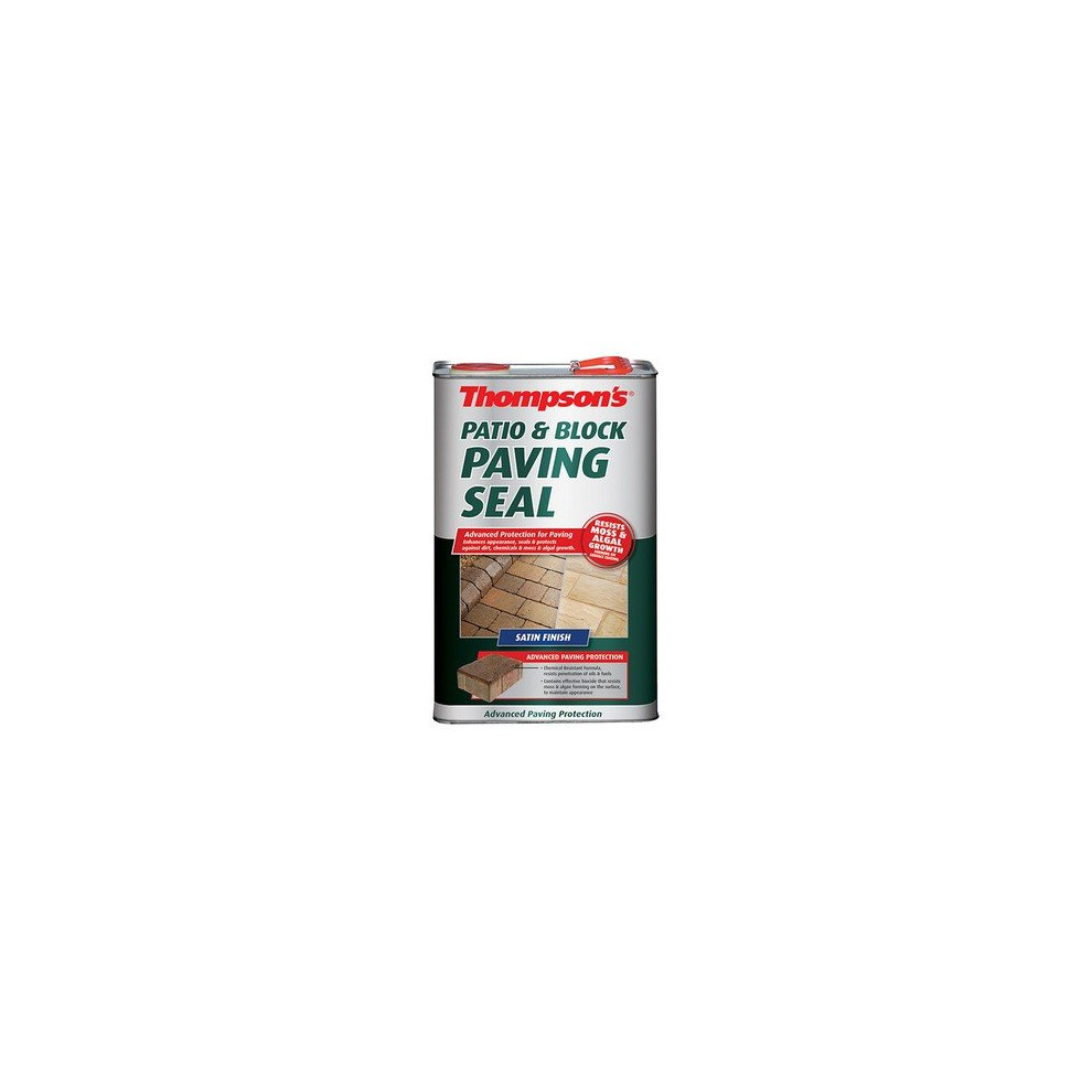 Ronseal 36313 Patio & Block Paving Seal Satin 5 Litre