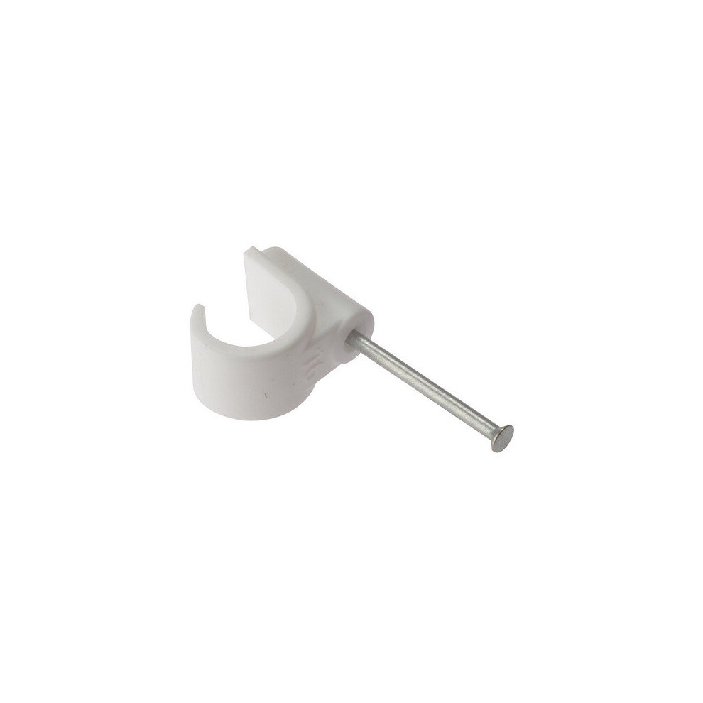 Forge PCMN16 Pipe Clip with Masonry Nail 16mm Box of 100