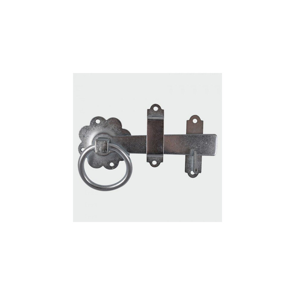 TIMco RGL6ZB Ring Gate Latch - Plain Zinc