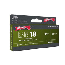 Arrow BN1832 Brad Nails Size: 2" - 50mm Pack: 1000