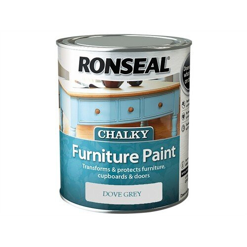 Ronseal Ronseal 37564 Kalkmøbelmaling Duegrå 750 ml