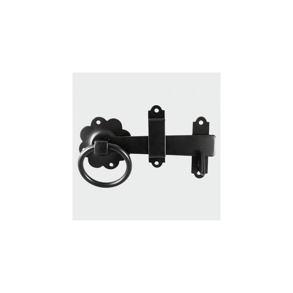 TIMco RGL6BB Ring Gate Latch - Plain Black