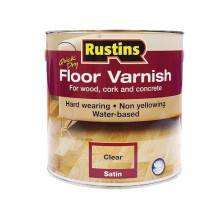 Rustins AFCG1000 Quick Dry Floor Varnish Gloss 1 Litre