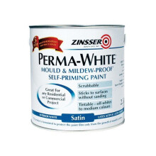 Zinsser ZN7050001C1 Perma-White Interior Paint Satin 2.5 Litre
