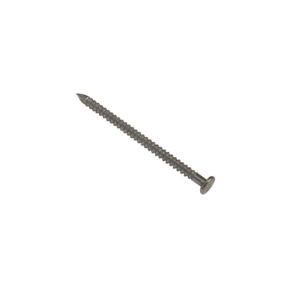 Forge 500NLAR75B Annular Ring Shank Nail Bright Finish 75mm Bag Weight 500g