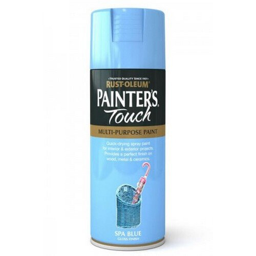 Rust-Oleum Rust-Oleum AE0040021E8 Painters Touch Spa Blue Gloss Multi Purpose Spray Paint 400ml