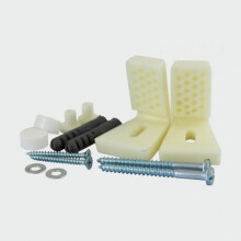 TIMco WCBK WC and Bidet Fixing Kit WC Kit Bag of 2