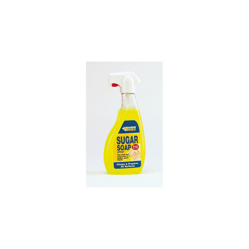 Everbuild SOAPSPRAY Sugar Soap Liquid Trigger Spray 500ml