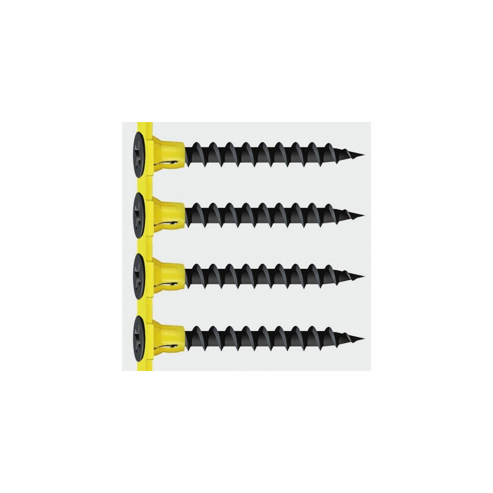 TIMco 00045COLDYS Collated Coarse Drywall Screw Black 3.5 x 45mm Box of 1,000