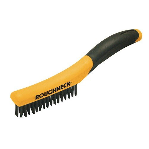 Roughneck Roughneck 52-044 Shoe Handle Wire Brush Soft Grip 250mm (10in)