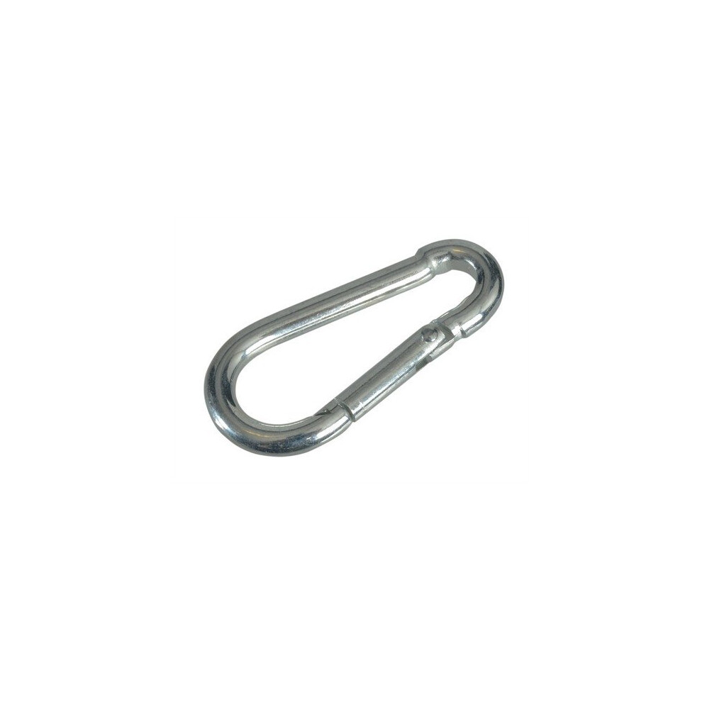Faithfull FAICHFBS40 Fire Brigade Snap Hook 4mm (Pack of 4)