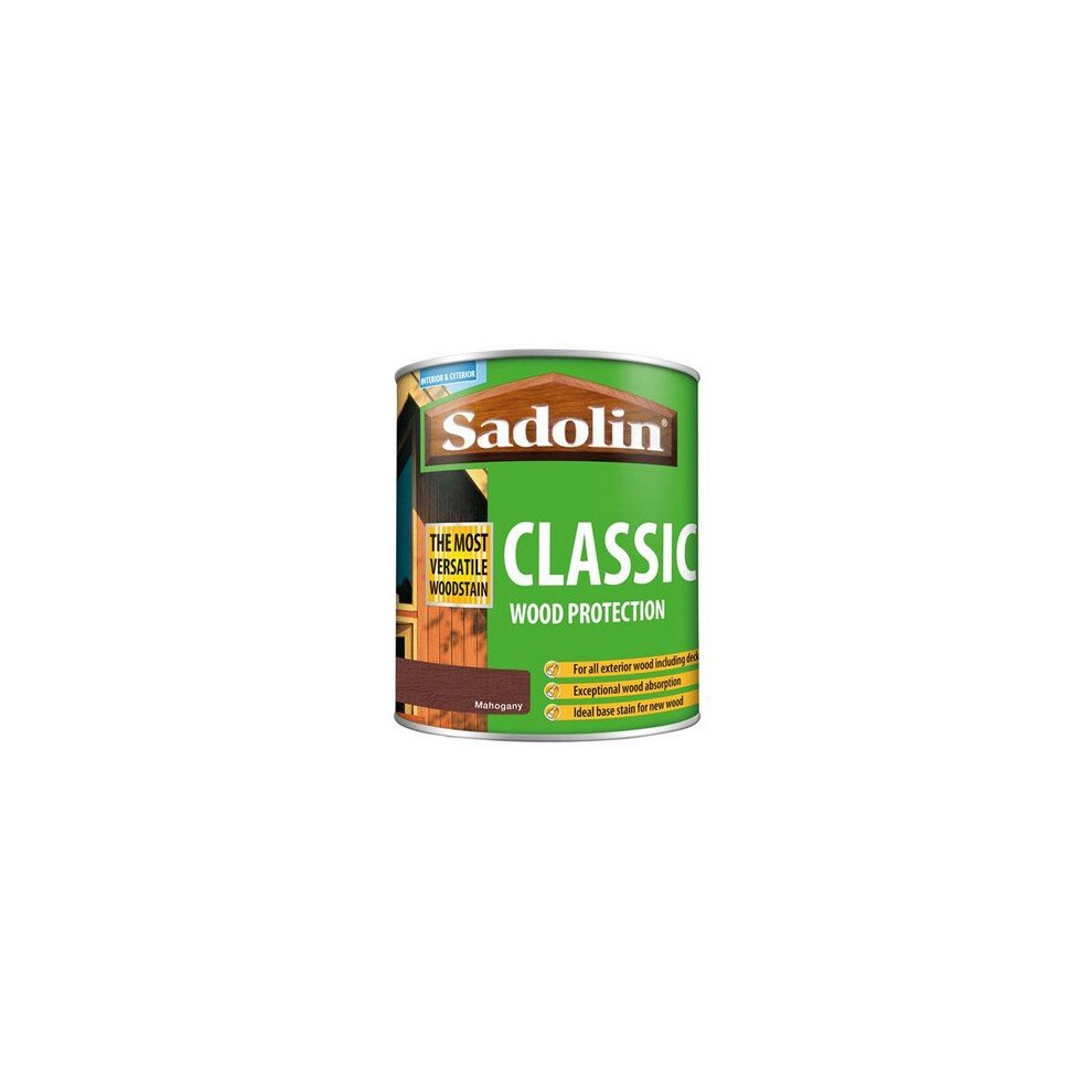 Sadolin 5028491 Classic Wood Protection Mahogany 1 Litre