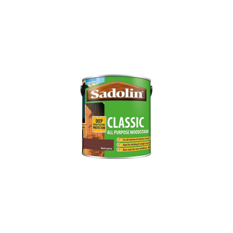 Sadolin 5028492 Classic Wood Protection Mahogany 2.5 Litre