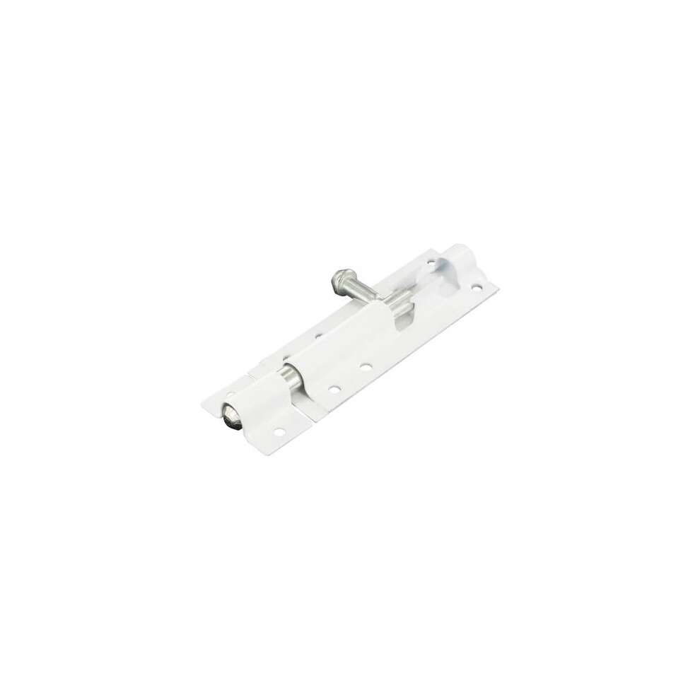 Securit S1598 Tower Bolt White 100Mm Pack Of 1 5019923115987